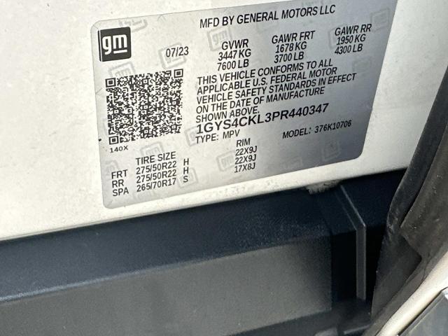 used 2023 Cadillac Escalade car, priced at $72,750