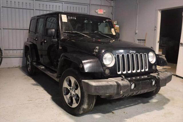 used 2016 Jeep Wrangler Unlimited car, priced at $15,500