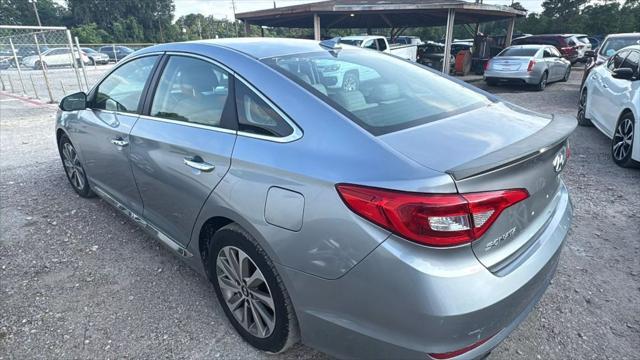 used 2015 Hyundai Sonata car, priced at $3,500