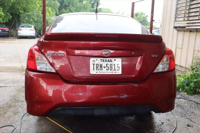 used 2017 Nissan Versa car, priced at $3,650