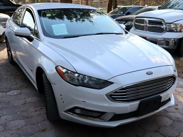 used 2017 Ford Fusion Hybrid car, priced at $4,550