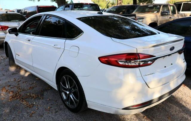 used 2017 Ford Fusion Hybrid car, priced at $4,550