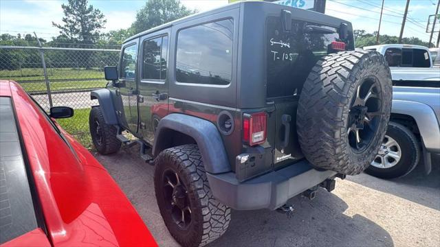 used 2015 Jeep Wrangler Unlimited car, priced at $11,900