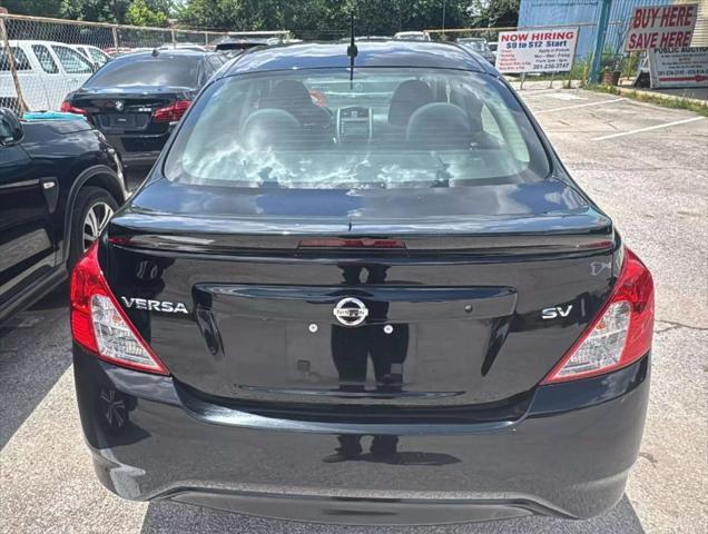 used 2019 Nissan Versa car, priced at $3,500
