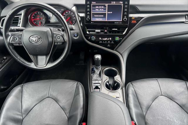 used 2021 Toyota Camry car, priced at $29,300