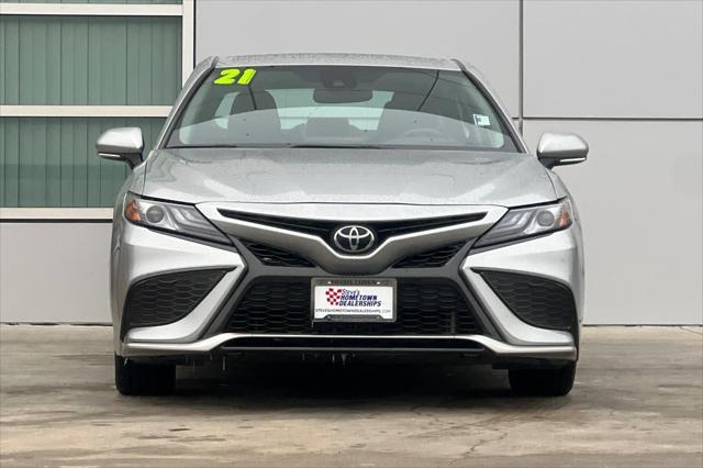 used 2021 Toyota Camry car, priced at $29,300