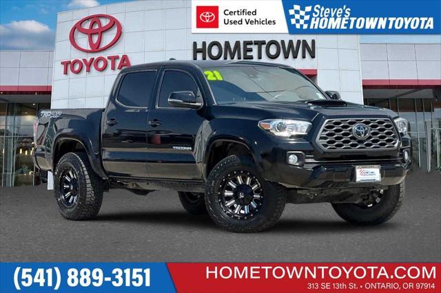 used 2021 Toyota Tacoma car, priced at $33,800