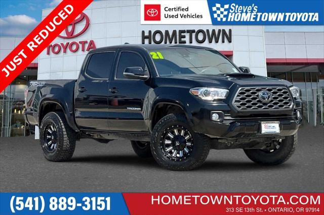 used 2021 Toyota Tacoma car, priced at $33,800