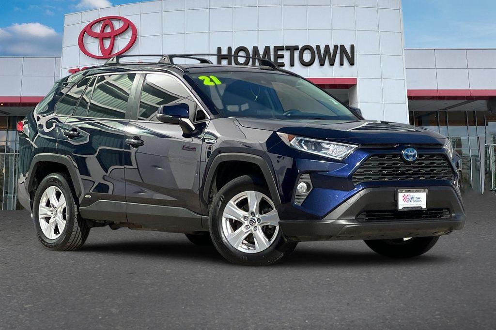 used 2021 Toyota RAV4 Hybrid car, priced at $24,000