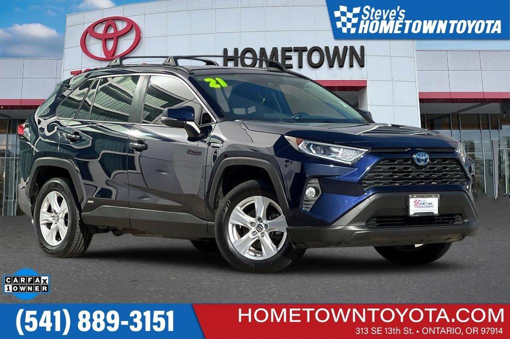 used 2021 Toyota RAV4 Hybrid car, priced at $24,700