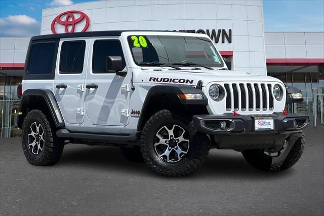 used 2020 Jeep Wrangler Unlimited car, priced at $39,300