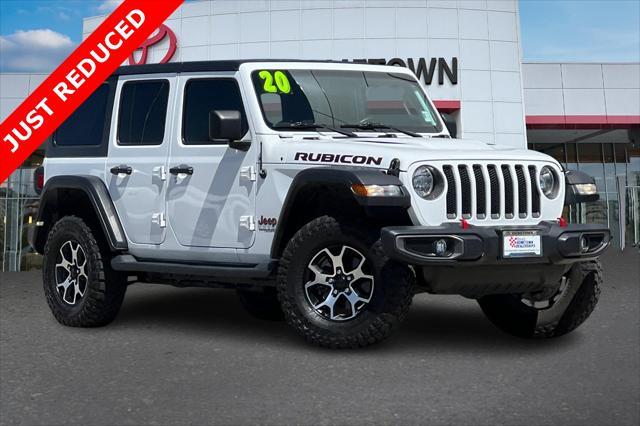 used 2020 Jeep Wrangler Unlimited car, priced at $36,329