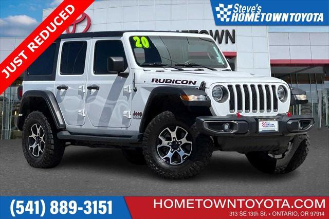 used 2020 Jeep Wrangler Unlimited car, priced at $36,329