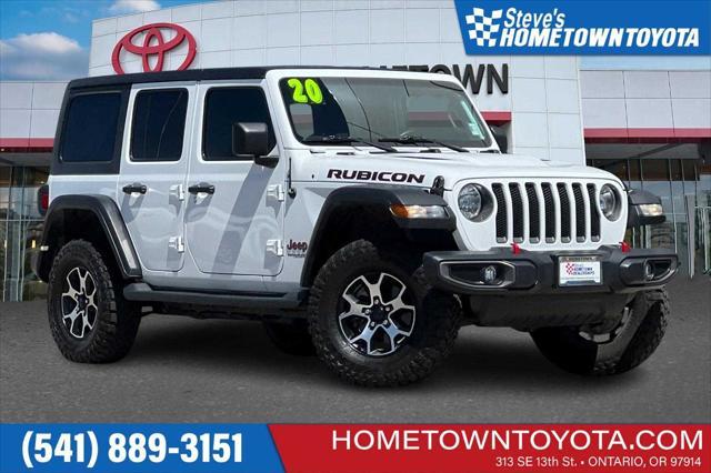 used 2020 Jeep Wrangler Unlimited car, priced at $39,300