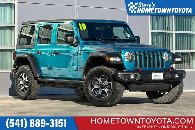 used 2019 Jeep Wrangler Unlimited car, priced at $30,500