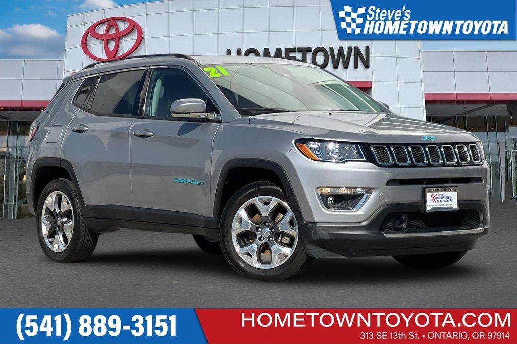 used 2021 Jeep Compass car, priced at $16,750