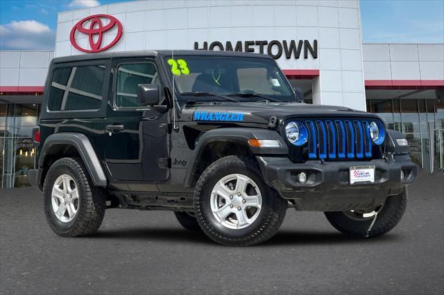 used 2023 Jeep Wrangler car, priced at $30,900