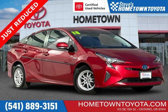 used 2018 Toyota Prius car, priced at $21,500