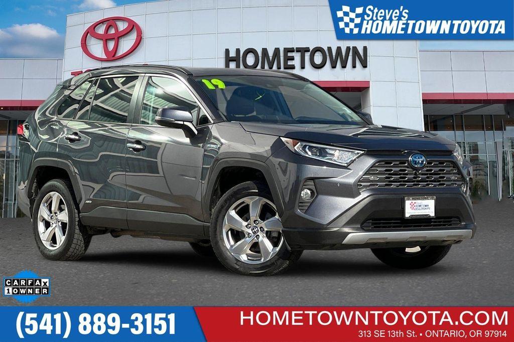 used 2019 Toyota RAV4 Hybrid car, priced at $29,750