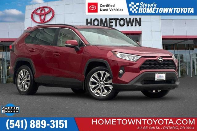 used 2019 Toyota RAV4 car, priced at $25,000