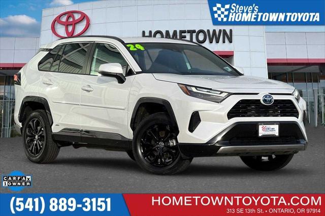 used 2024 Toyota RAV4 Hybrid car, priced at $36,500