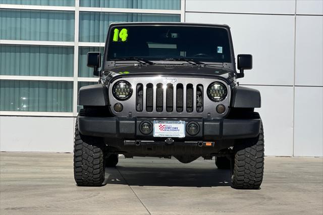 used 2014 Jeep Wrangler Unlimited car, priced at $23,750