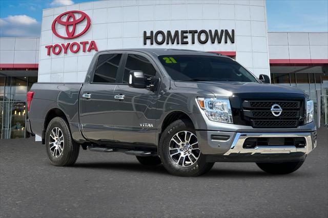 used 2021 Nissan Titan car, priced at $30,900
