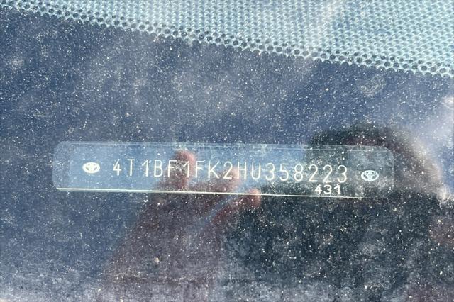 used 2017 Toyota Camry car, priced at $12,000