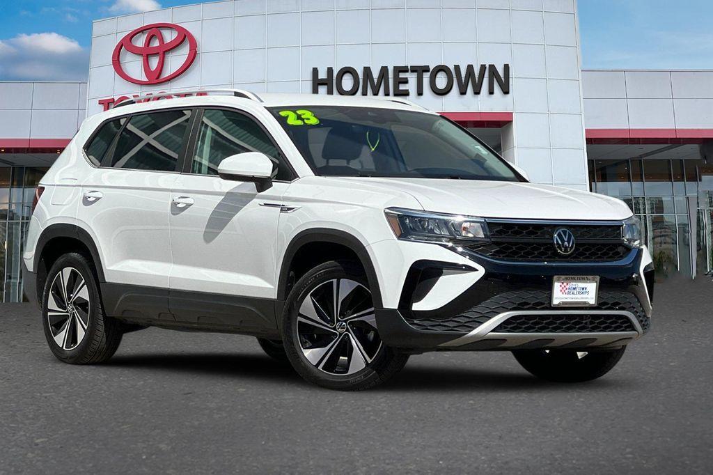 used 2023 Volkswagen Taos car, priced at $24,500