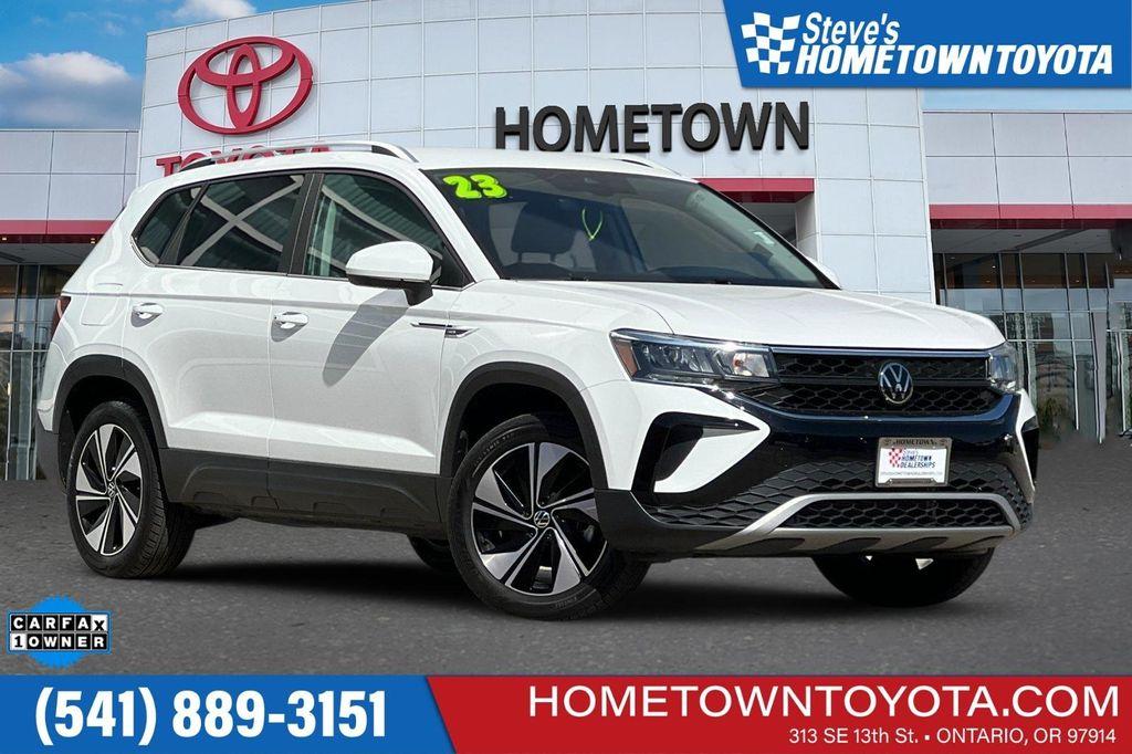 used 2023 Volkswagen Taos car, priced at $24,500