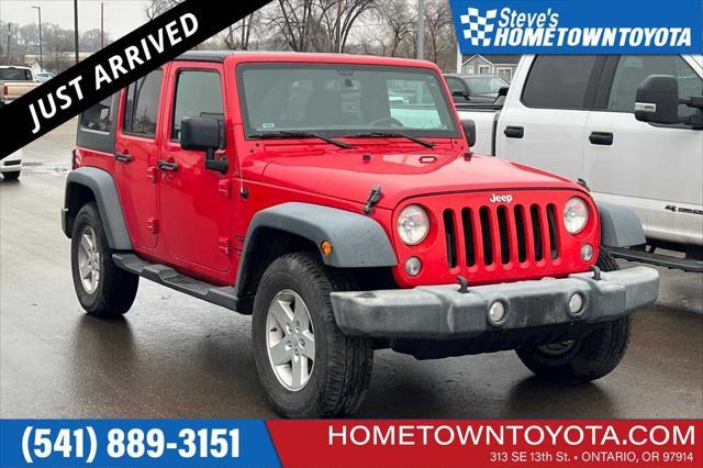 used 2018 Jeep Wrangler JK Unlimited car, priced at $22,500