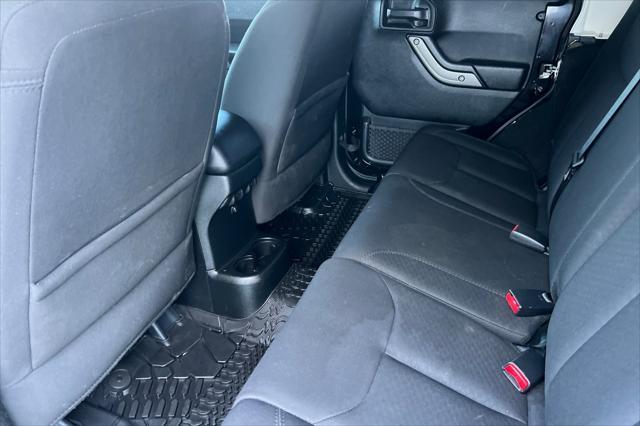 used 2018 Jeep Wrangler JK Unlimited car, priced at $24,500
