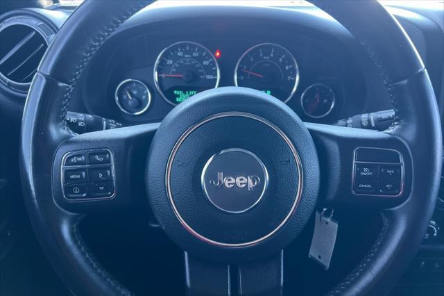 used 2018 Jeep Wrangler JK Unlimited car, priced at $24,500
