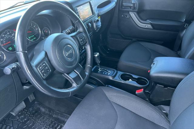 used 2018 Jeep Wrangler JK Unlimited car, priced at $24,500