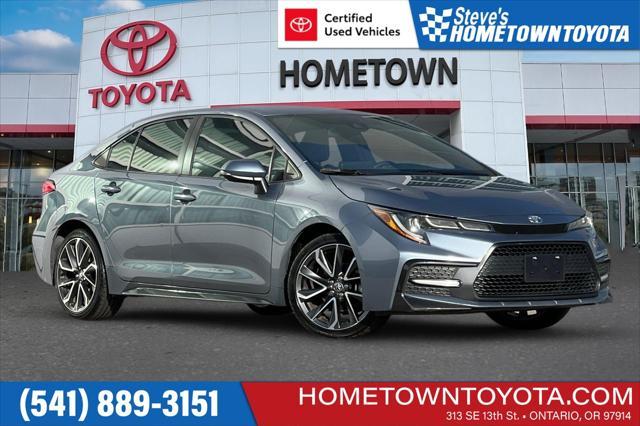 used 2022 Toyota Corolla car, priced at $19,900