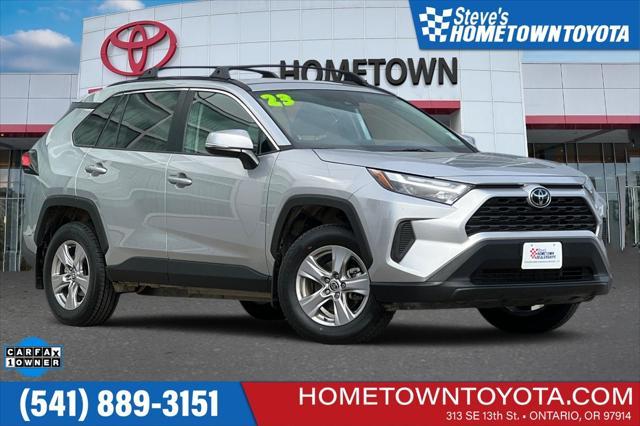 used 2023 Toyota RAV4 car, priced at $30,000