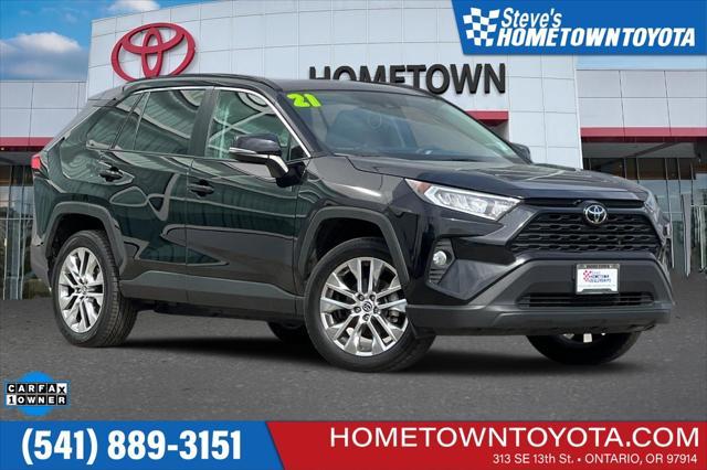 used 2021 Toyota RAV4 car, priced at $30,400