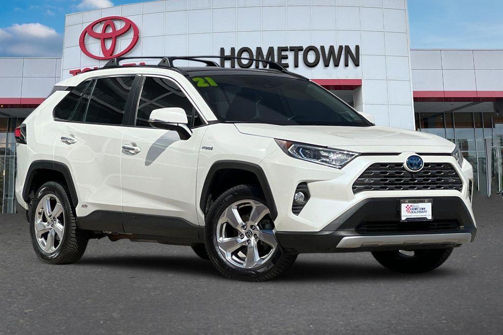 used 2021 Toyota RAV4 Hybrid car, priced at $35,500