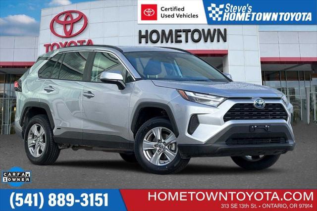 used 2024 Toyota RAV4 Hybrid car, priced at $35,000