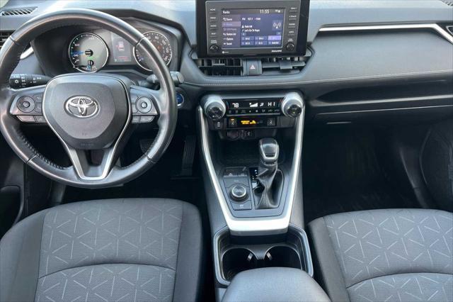 used 2021 Toyota RAV4 Hybrid car, priced at $30,000