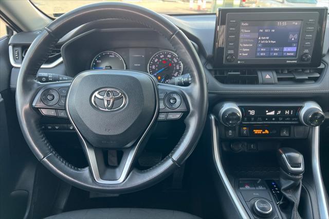 used 2021 Toyota RAV4 Hybrid car, priced at $30,000