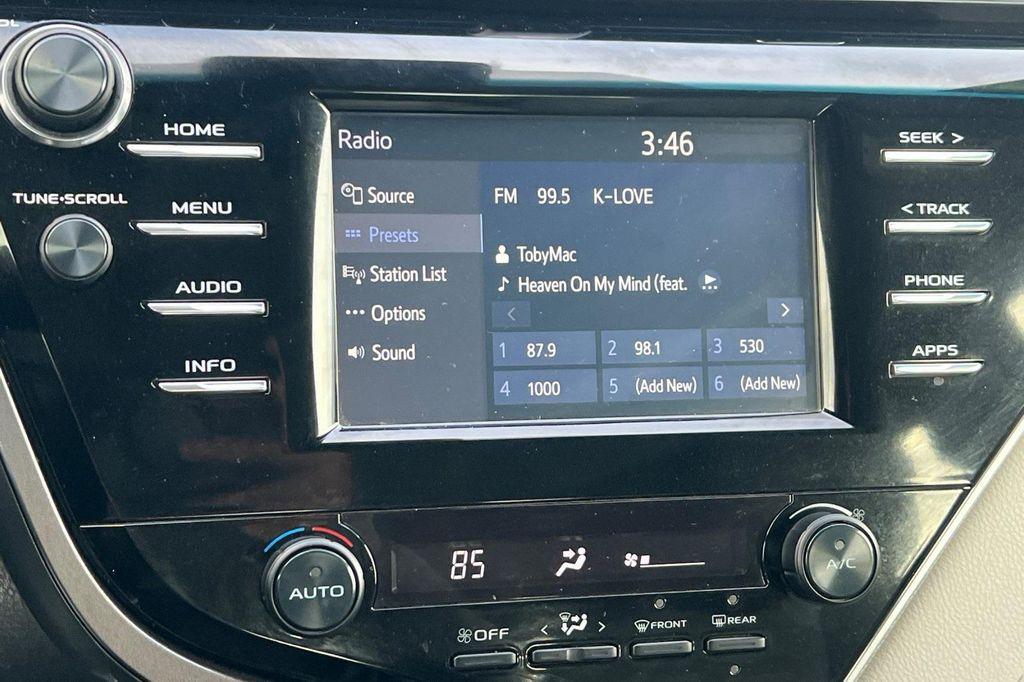 used 2018 Toyota Camry car, priced at $20,000