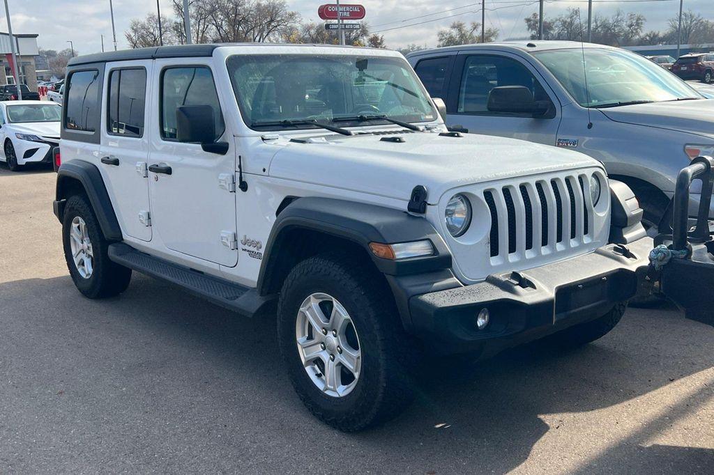 used 2021 Jeep Wrangler Unlimited car, priced at $25,000