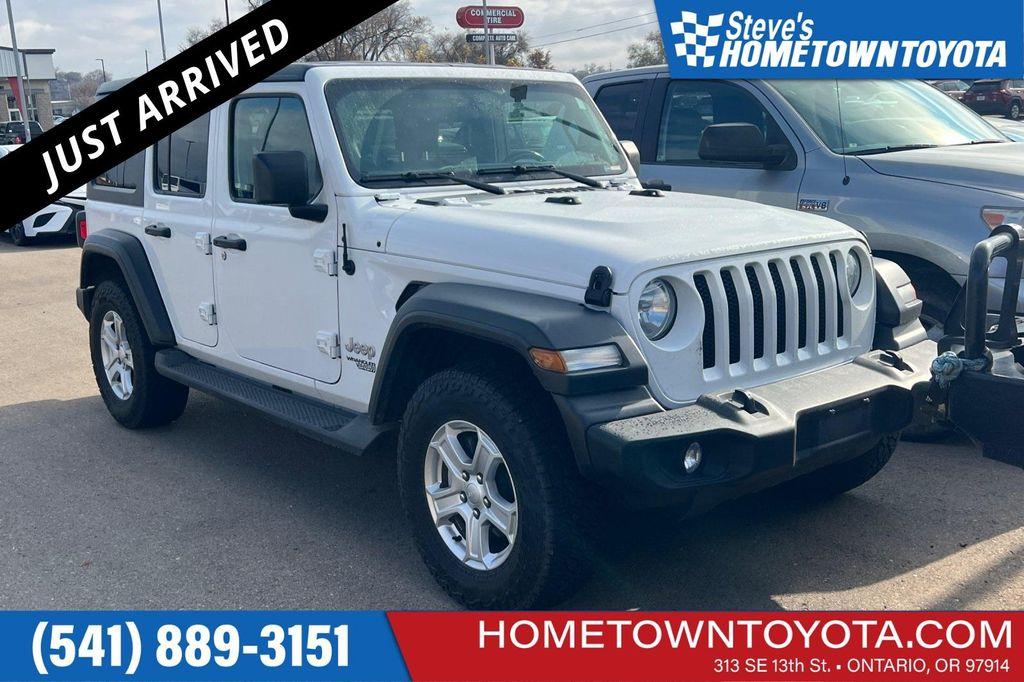 used 2021 Jeep Wrangler Unlimited car, priced at $25,000