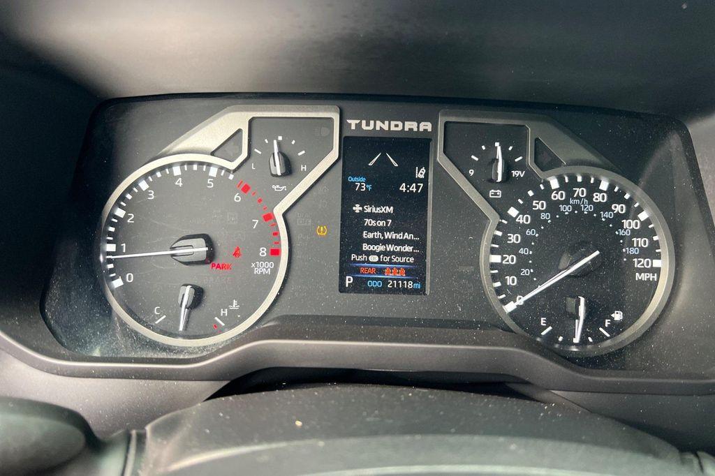 used 2023 Toyota Tundra car, priced at $50,000