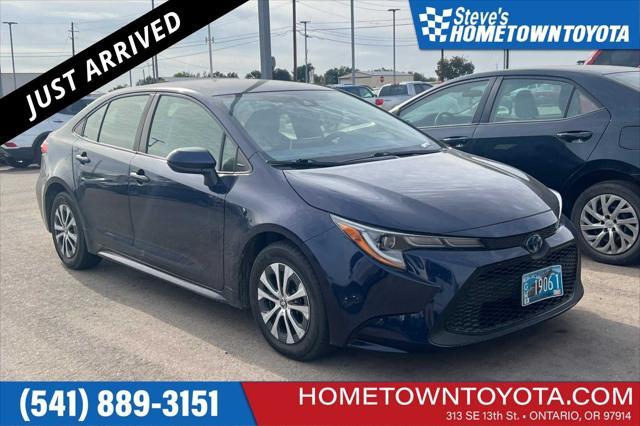 used 2021 Toyota Corolla Hybrid car, priced at $22,500