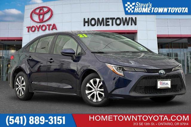 used 2021 Toyota Corolla Hybrid car, priced at $21,900