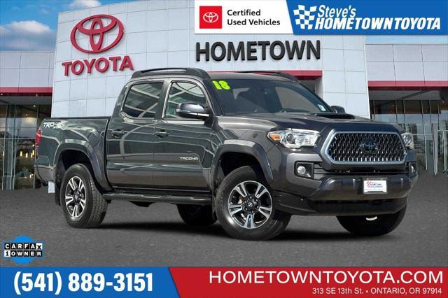 used 2018 Toyota Tacoma car, priced at $35,900