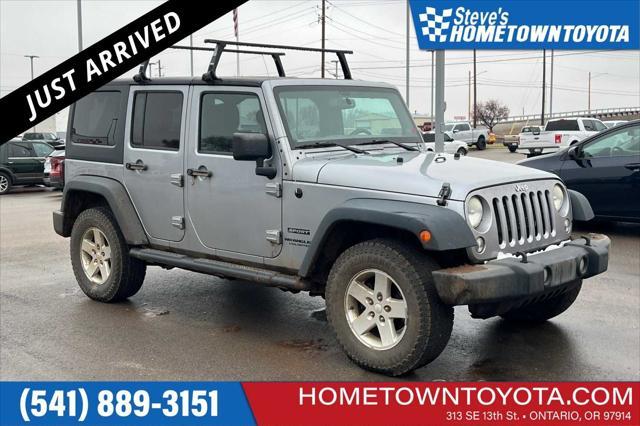 used 2014 Jeep Wrangler Unlimited car, priced at $15,500