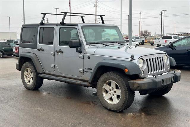 used 2014 Jeep Wrangler Unlimited car, priced at $15,500